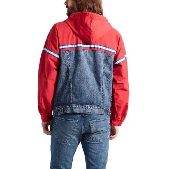 NWT Levi’s Unbasic Trucker Parka Jacket - Picture 4 of 5